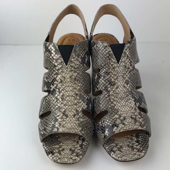 NEW Corso Como Madelina Peep Toe Sandals Heels 7.5 - Picture 3 of 10